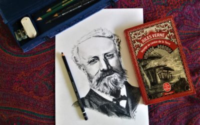 Jules Verne, portrait et projet d’illustration (1/3)