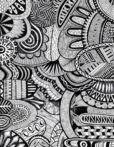 zentangle inspired art