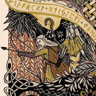 Ljösalfheimr Yggdrasil illustration