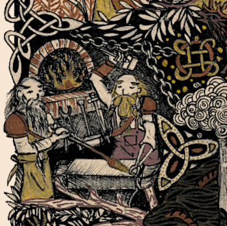 Svartalfheimr Yggdrasil illustration